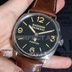 Perfect Replica Panerai Radiomir Firenze Brown Leather Strap Watches - 47MM PAM00672 